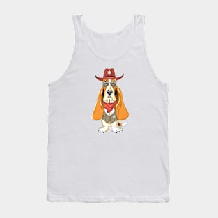 Basset Hound Tank Top